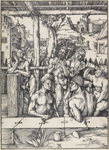 Le Bain des hommes, c. 1496-1497
