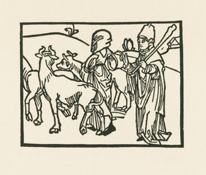 Le prêtre en costume d