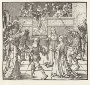 La danse des torches - Albrecht Dürer or Duerer