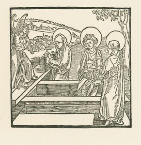 Les trois Marie au sépulcre du Christ - Albrecht Dürer or Duerer