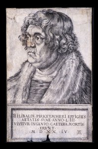Willibald Pirckheimer - Albrecht Dürer or Duerer