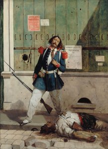 Garde nationale blessé