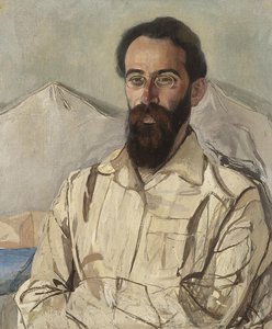 Portrait de Friedrich Eduardovich Krimmer 1888-1963, 1919 - Aleksandr Jakovlevic Golovin
