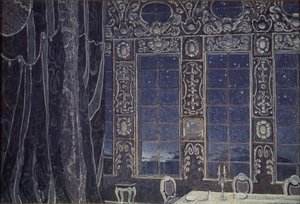 Décor de scène pour la pièce Don Juan de J.-B. Molière, 1910 - Aleksandr Jakovlevic Golovin