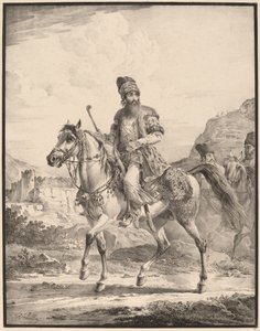 Un Persan à cheval