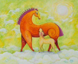La famille des chevaux magiques - Aleksandra Paranchenko