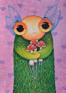 Un petit champignon fantaisiste - Aleksandra Paranchenko