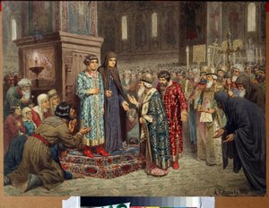 Élection de Michel Romanov au rang de tsar le 14 mars