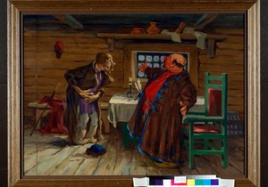 Un malade va voir un diacre pour se soigner - Aleksey Fyodorovich Afanasiev