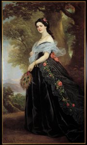 Portrait de la comtesse Juliette Cotti - Alessando Ossani