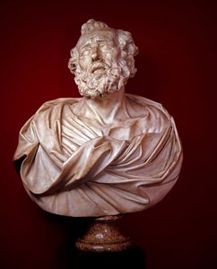 Busts en marbre de Saint Pierre et Saint Paul - Alessandro Algardi