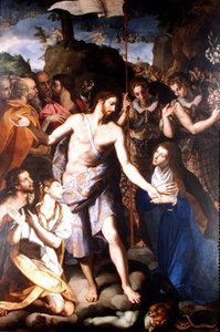 Descente du Christ aux limbes - Alessandro Allori