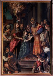Présentation de Marie au temple - Alessandro Allori
