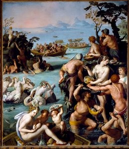 Les pêcheurs de perles, vers 1570-1573 (huile sur ardoise)