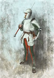 Lansquenet en armure