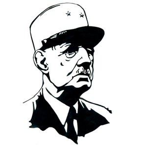 Portrait du général Charles de Gaulle (1890-1970) - Alessandro Lonati