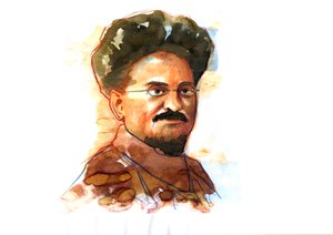 Portrait de Léon Trotsky (1879-1940)