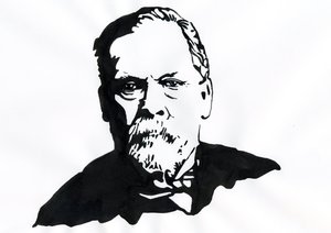Portrait de Louis Pasteur (1822-1895), chimiste et microbiologiste français.
