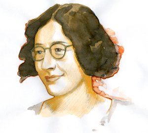 Portrait de Simone Weil (1909-1943), philosophe française - Alessandro Lonati