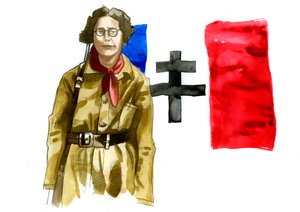 Portrait de Simone Weil (1909-1943), philosophe française