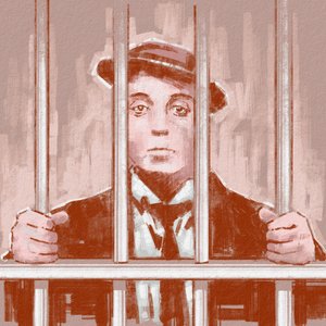 Portrait du réalisateur et acteur Buster Keaton (illustration)