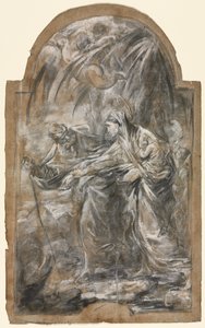 La fuite en Égypte - Alessandro Magnasco