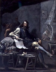 Satire sur un noble dans la misère