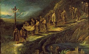 La Procession du Saint Suaire - Alessandro Magnasco