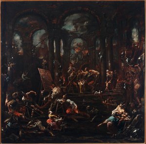 Le peintre mendiant