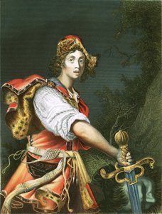 David avec la tête de Goliath