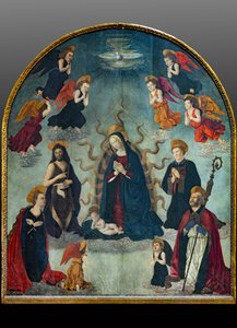 Madone et Enfant avec Saints