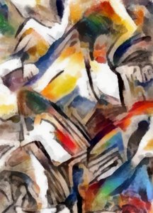 Arc-en-ciel sur le sol - Alex Caminker