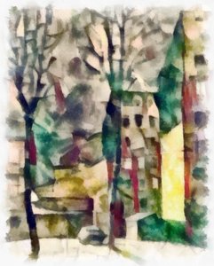 Vue (verte) #19, 2016