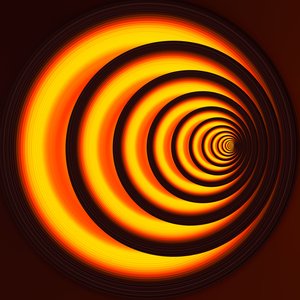 chemin souterrain (orange), 2019 - Alex Caminker