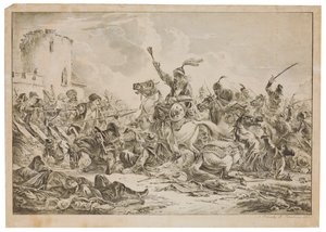 Bataille entre les Géorgiens et les tribus montagnardes