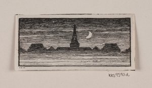 Danois :  Vignette pour le "Posthuset i Hirschholm" de H. Hertz