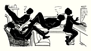 Illustration pour Nous Trois et Troddles - Alexander Carruthers Gould