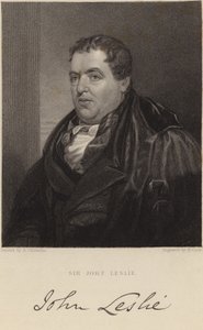 Sir John Leslie - Alexander Chisholm