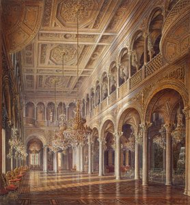 Intérieurs du Petit Ermitage, La Salle du Pavillon - Alexander Chrisophorovich Kolb