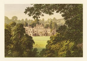 Château de Hampton Court, Herefordshire, Angleterre - Alexander Francis (after) Lydon