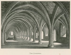 Abbaye de Fountains, Les Cloîtres