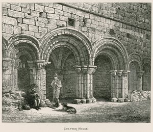 Abbaye de Kirkstall, salle capitulaire