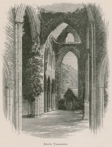 Abbaye de Tintern, transept sud