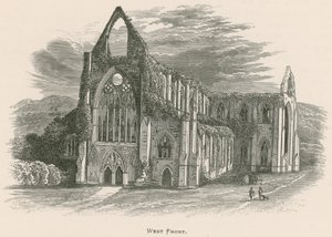 Abbaye de Tintern, façade ouest - Alexander Francis Lydon