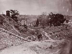 Ruines du pont ferroviaire R & P, Richmond, vers 1865 - Alexander Gardner