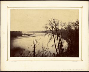 [Vue sur la rivière Kansas près de Stranger, Kansas]