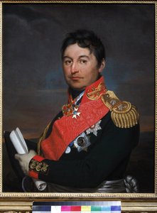 Portrait du général Alexandre Dmitrievitch Balachov - Alexander Grigoryevich Vanek