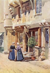 Vieilles Maisons à Chinon - Alexander Henry Hallam Murray