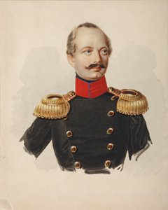 Portrait de Nikolay Fyodorovich Plautin 1794-1866, 1839-1843