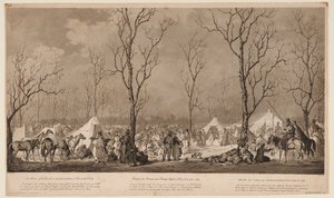 Bivouac des Cosaques sur l